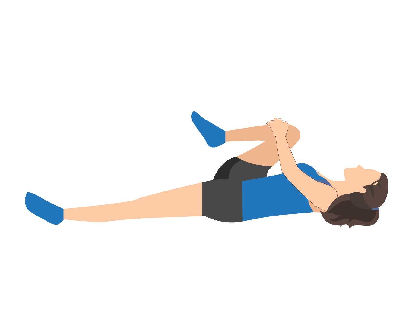Sciatica Stretch Knee to Chest