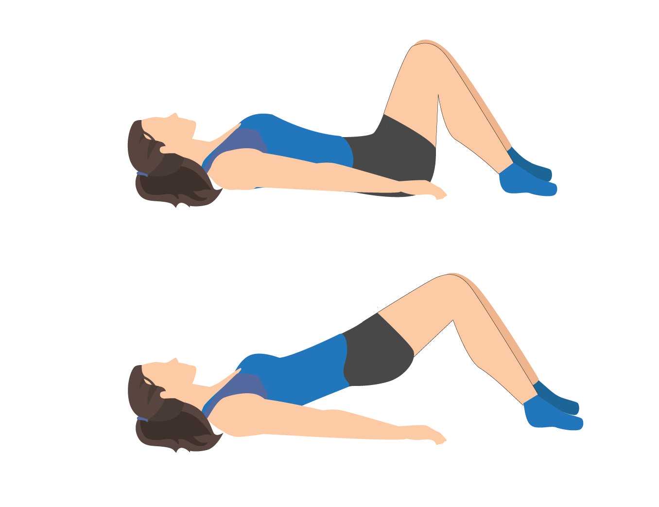 Sciatica Exercise Upward Pelvic Tilt